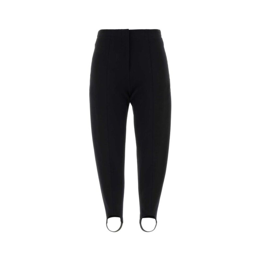 Loewe Women Black Stretch Wool Blend Pant
